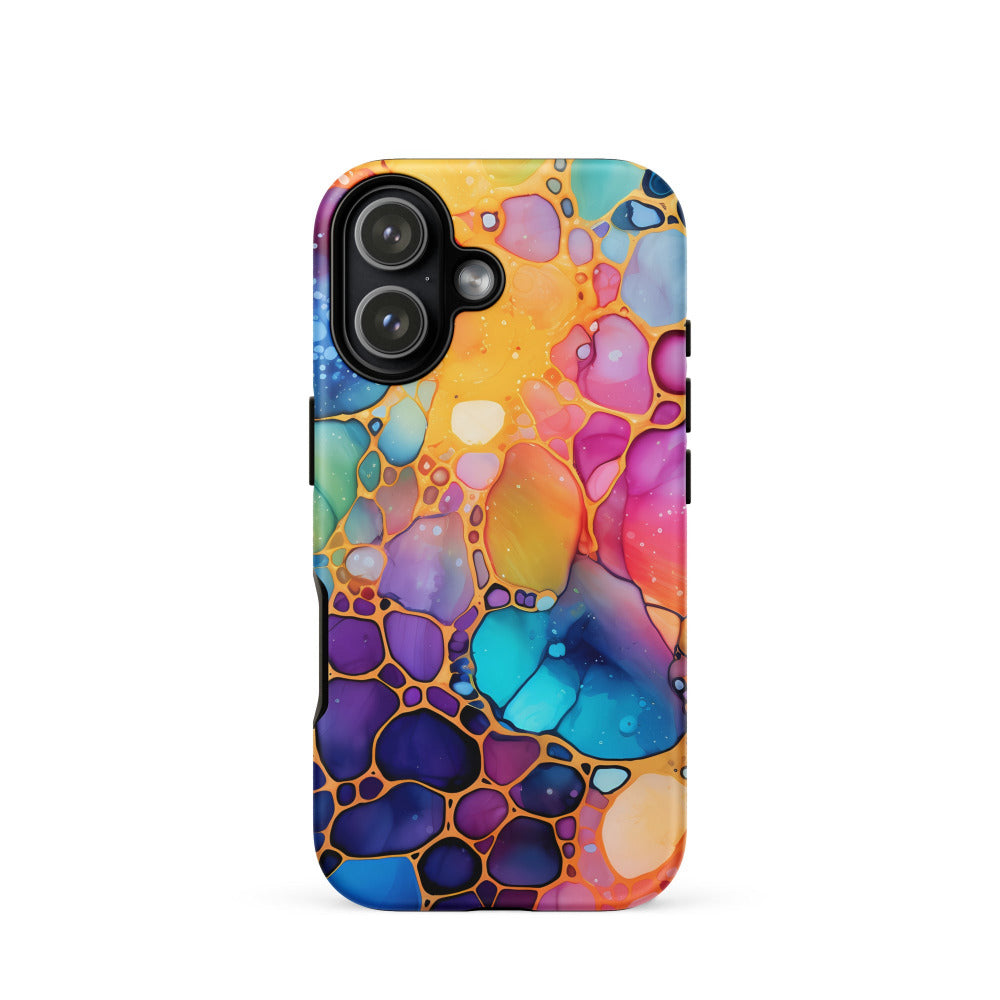 Liquid Crystals iPhone® 17 Tough Case 9 - https://ascensionemporium.net